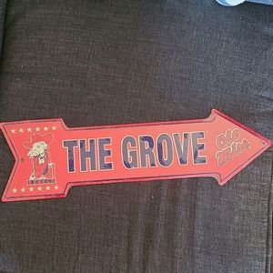 Ole Miss Grove sign